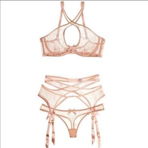 Agent Provocateur Cate Bra and Panties NWT